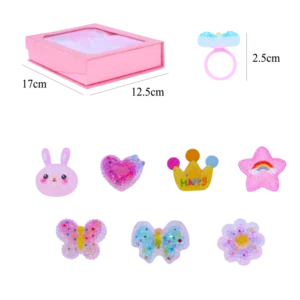 bagues fantaisie 24pcs par boîte de la marque SANDY. Réf. TDC126.