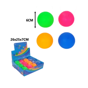 balles anti-stress ass4 (scol 12) de la marque SANDY. Réf. TDD168.