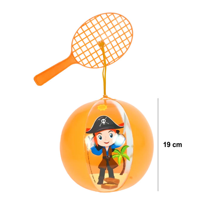 ballon raquette pirate de la marque SANDY. Réf. TDQ205.