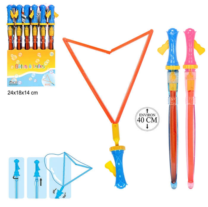 baton bulles géantes 40 cm de la marque SANDY. Réf. TDT150.