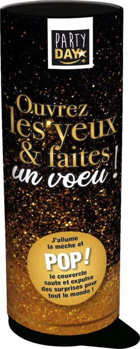 bombe de table xl faites un voeu de la marque nan. Réf. P166269.