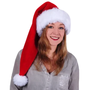 bonnet long rebord peluche de la marque SANDY. Réf. NUH433.