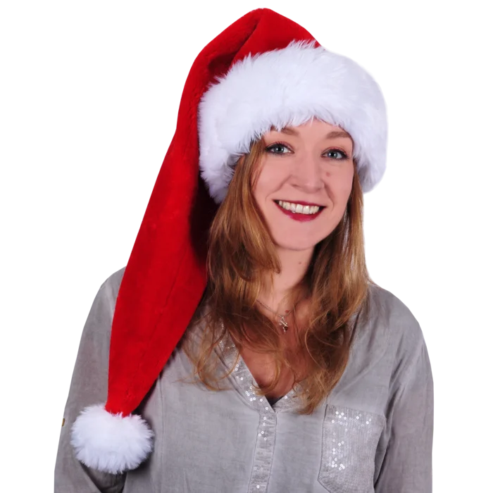 bonnet long rebord peluche de la marque SANDY. Réf. NUH433.