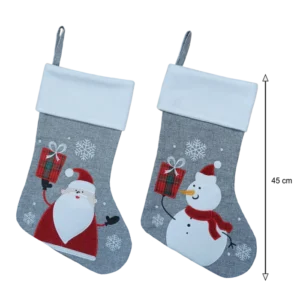 botte style lin gris brodé 2ass de la marque SANDY. Réf. NBDT102.