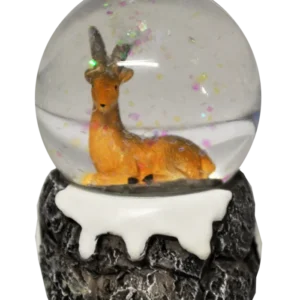 boule à neige 45mm bouquetin de la marque SANDY. Réf. RUS206.