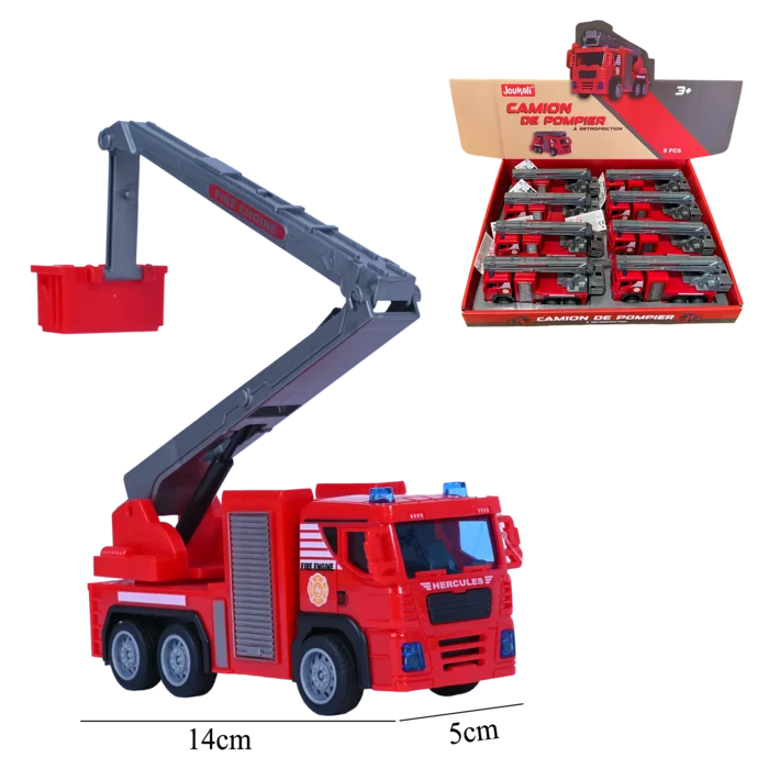 camion de pompier de la marque JOUKALI. Réf. TDC245.