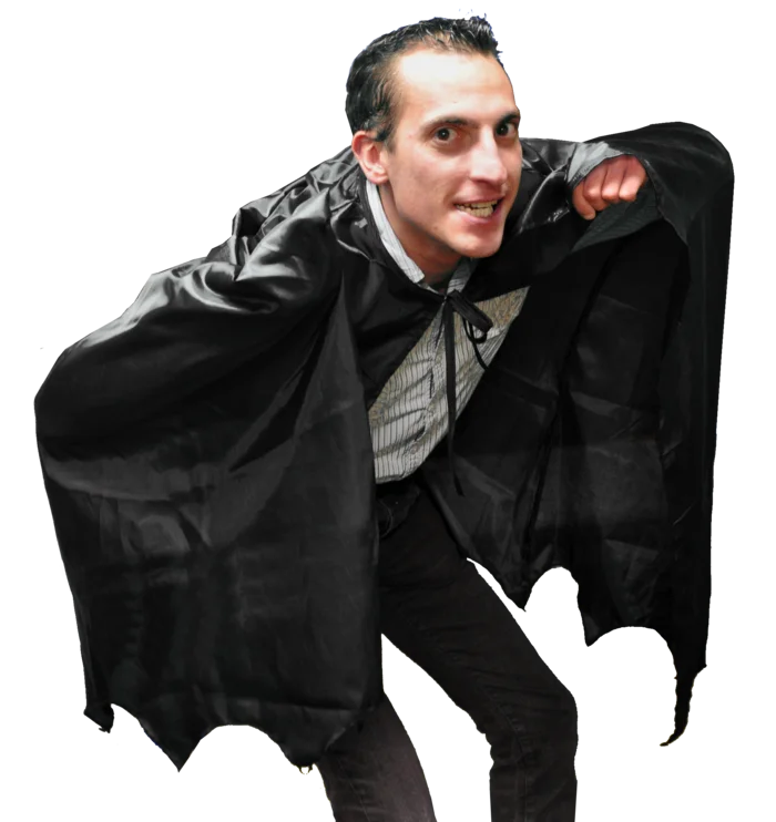 cape vampire adulte de la marque SANDY. Réf. H6646.