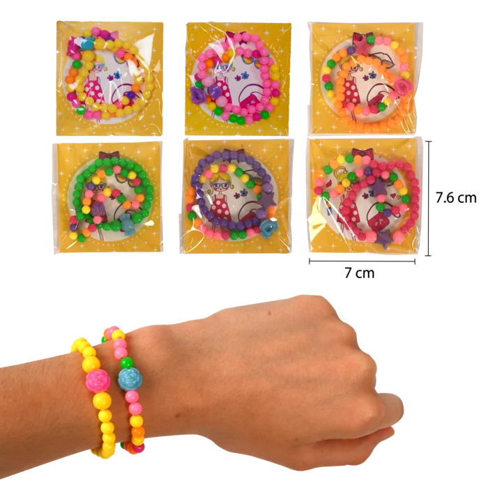 carte 2 bracelets fantaisie de la marque SANDY. Réf. BDZ1041.