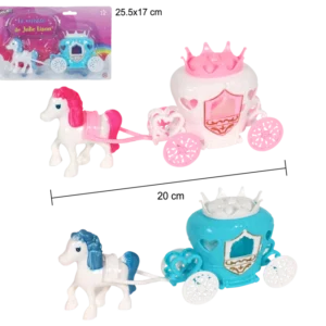 cheval et carrosse de la marque SANDY. Réf. TDT118.