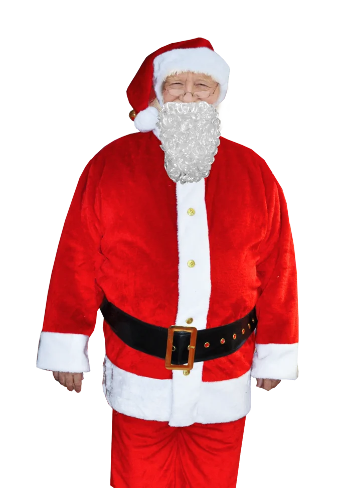 costume Père Noël peluche de la marque SANDY. Réf. NUH253.