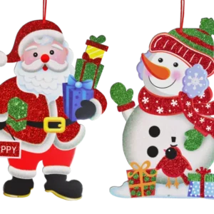 décoration de Noël maxi 46 cm de la marque SANDY. Réf. DNUH332.