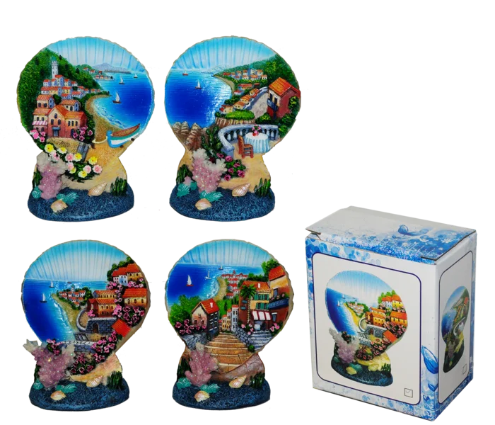 décoration forme coquillage de la marque SANDY. Réf. RUT114.