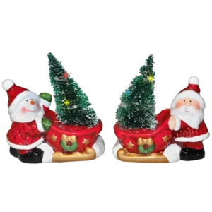 décoration sapin lumineux de la marque SANDY. Réf. NVUH106L.