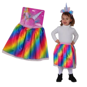 déguisement licorne taille 4-6 ans de la marque SANDY. Réf. FUN131.