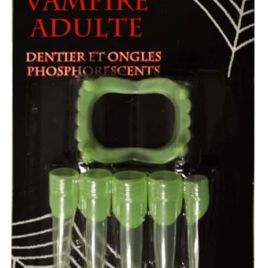 dents et ongles phosphorescents de la marque SANDY. Réf. H6655.