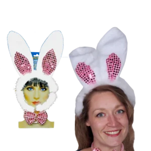 diadème oreilles lapin de la marque SANDY. Réf. FOZ535.