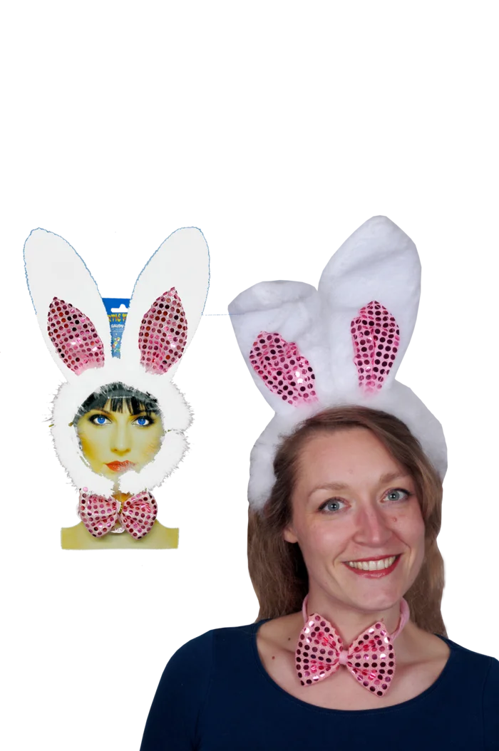 diadème oreilles lapin de la marque SANDY. Réf. FOZ535.