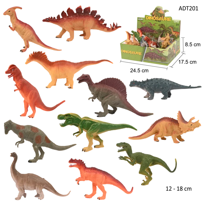 dinosaures pvc de la marque SANDY. Réf. ADT201.