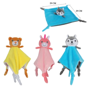 doudou 29x29 cm de la marque CRAPOUILLE. Réf. PDT513.