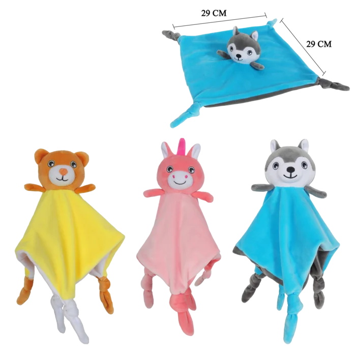 doudou 29x29 cm de la marque CRAPOUILLE. Réf. PDT513.