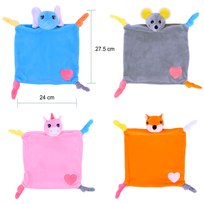 doudous animaux de la marque CRAPOUILLE. Réf. PDT525.