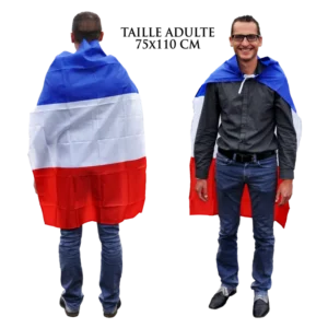 drapeau cape france 75x110 cm de la marque SANDY. Réf. D17249.