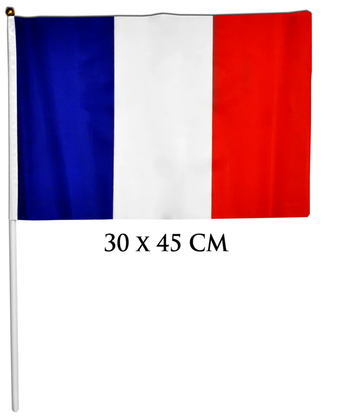 drapeau france 30x45 cm de la marque SANDY. Réf. D17345.