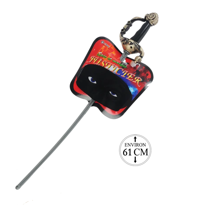 épée masque 61 cm de la marque SANDY. Réf. TUS302.