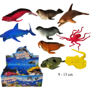 figurines des animaux de la mer de la marque SANDY. Réf. A16124.