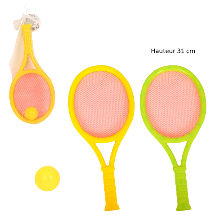 jeu de raquettes de la marque SANDY. Réf. TDZ212.