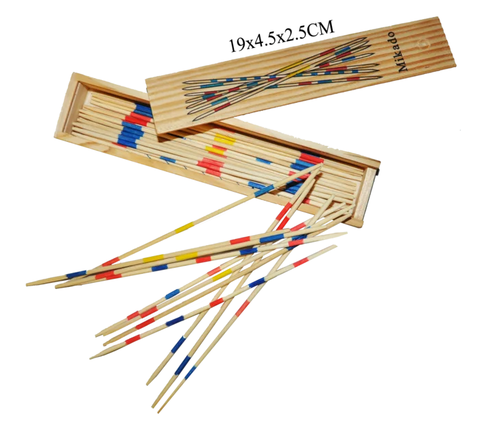jeu mikado bois 31pcs de la marque SANDY. Réf. TUH1136.