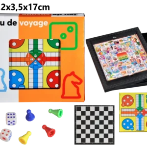 jeux de voyage de la marque SANDY. Réf. TUN100.