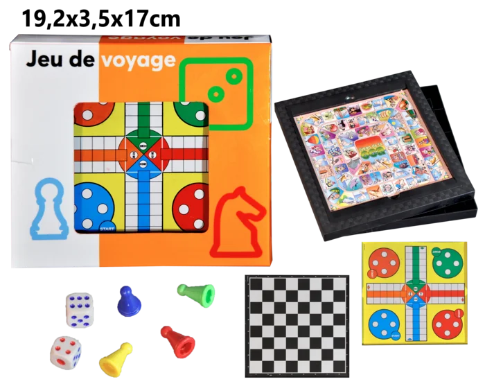 jeux de voyage de la marque SANDY. Réf. TUN100.