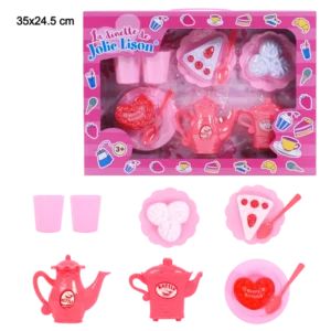 la dinette de jolie lison de la marque SANDY. Réf. TDZ417.