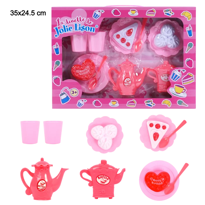 la dinette de jolie lison de la marque SANDY. Réf. TDZ417.