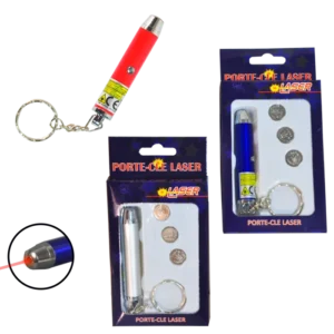 laser avec porte clé 3ass de la marque SANDY. Réf. DDQ1350L.