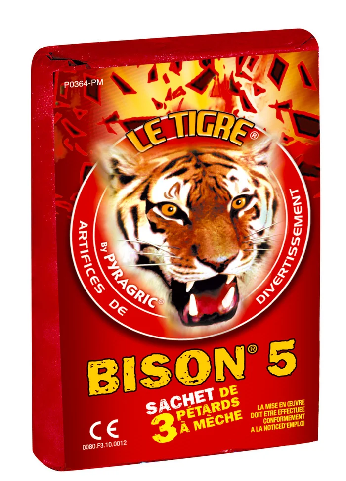 le tigre bison n°5 de la marque nan. Réf. P166194.