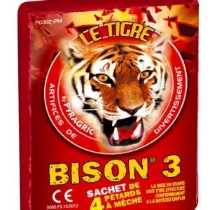 le tigre bison n°3 de la marque nan. Réf. P166305.
