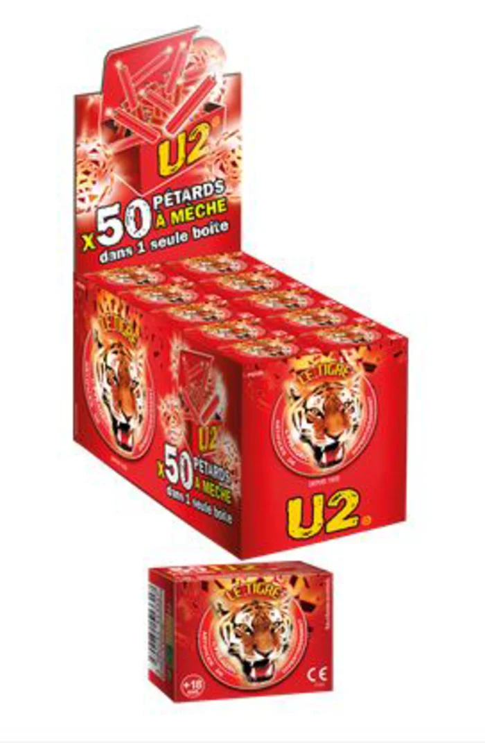 le tigre u2 de la marque nan. Réf. P166306.