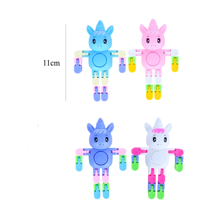 licorne articulée 4ass de la marque SANDY. Réf. TDC105.