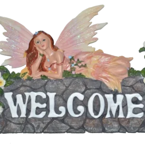 panneau de bienvenue fée de la marque SANDY. Réf. ROZ131.