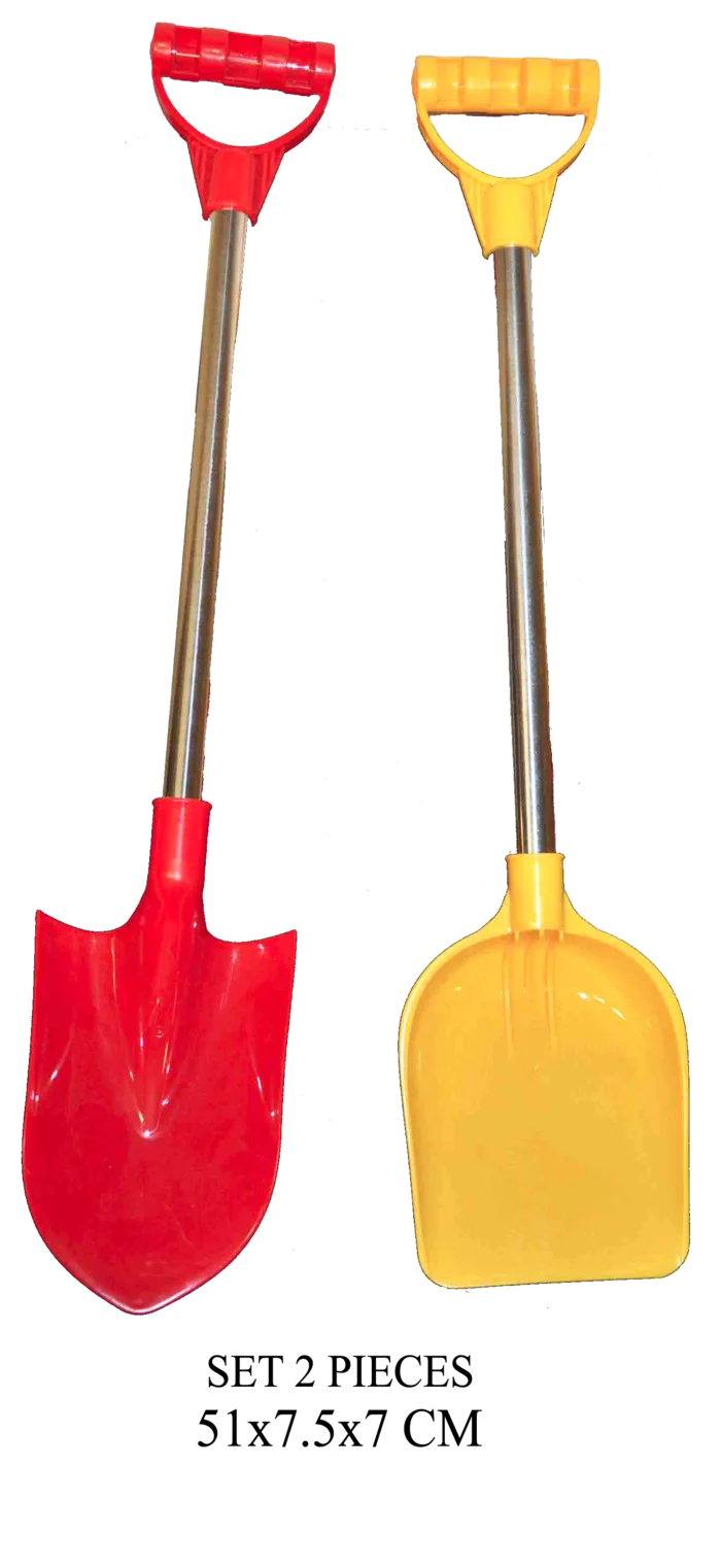 pelles de plage 2pcs 51 cm de la marque SANDY. Réf. T17208.