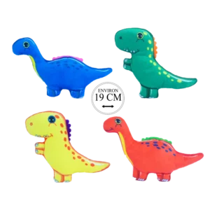 peluche dinosaure 19 cm de la marque SANDY. Réf. PDD502-19.