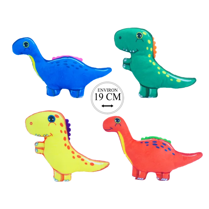 peluche dinosaure 19 cm de la marque SANDY. Réf. PDD502-19.