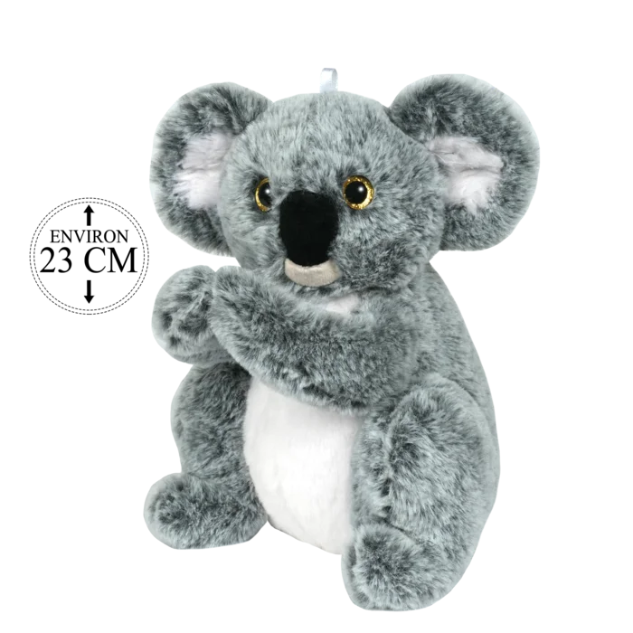 peluche koala 23 cm de la marque BOZAMI. Réf. PDC100-23.