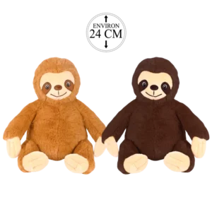 peluche paresseux 24 cm de la marque BOZAMI. Réf. PDC204-24.