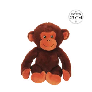peluche singe 23 cm de la marque BOZAMI. Réf. PDD303-23.