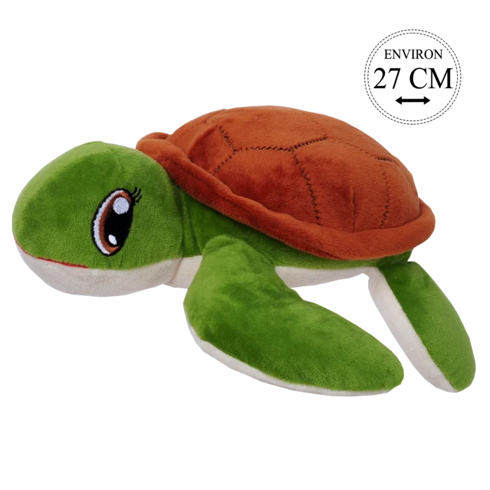 peluche tortue 27 cm de la marque BOZAMI. Réf. PDZ426-27.
