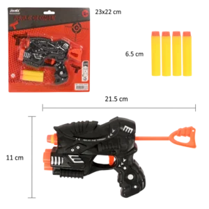 pistolet  4 fléchettes de la marque SANDY. Réf. TDT124.