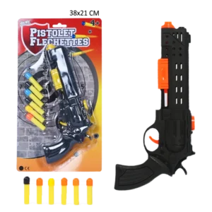 pistolet 6 flèches de la marque SANDY. Réf. TUN181.